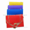 Hot sale colorful fancy silicone purse, OEM orders are welcome